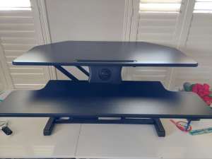 Sit stand desk electric