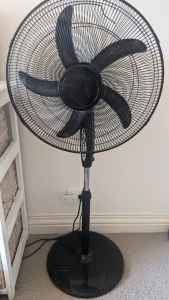 Free standing fan with remote control 
