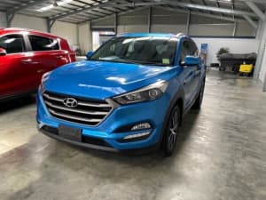 2016 Hyundai Tucson TL Active X (FWD) Blue 6 Speed Automatic Wagon