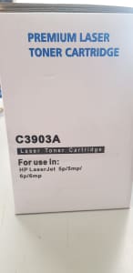 Laser Printer Cartridge HP C3903A, Compatible, never Open