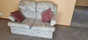 2 seater lounge suite plus 2 chairs
