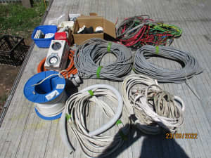 Assorted Electrical Wiring & Fittings