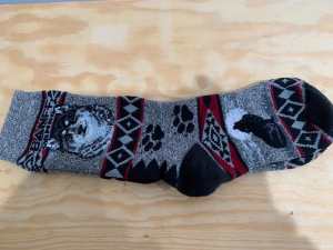Socks, Banff Canada, One Size, Grey Multi, New, pickup South Guildford