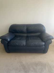 Leather lounge 2 and 3 seater