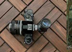 Canon A1 Film Camera w/ 50mm 1.4 & WL viewfinder 