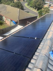 Solar panels cleaning