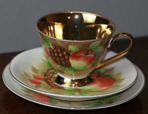 Japanese Cup Saucer & Plate