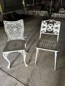 Chairs with an antique feel to them