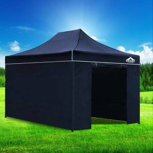 Instahut Gazebo Pop Up Marquee 3x4.5m Folding Wedding Tent Gazebos