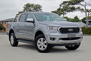 2021 Ford Ranger PX MkIII 2021.75MY XLT Aluminium Silver 6 Speed Sports Automatic Double Cab Pick Up