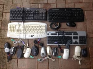 COMPUTER KEYBOARDS AND MOUSE