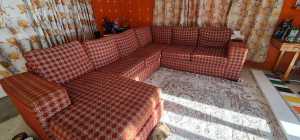 Beautiful pattern Sofa cum bed for sale