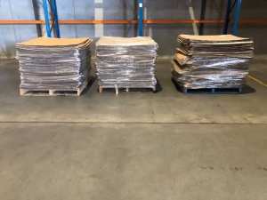 Cardboard pallet liners / pallet pads