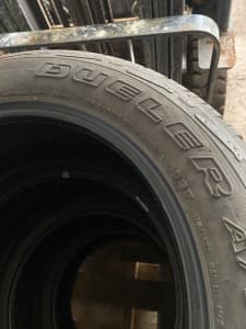 265/55/20 Bridgestone dueller a/t 693 tyres