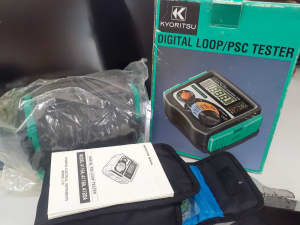 New In Box Kyoritsu 4120A Digital Loop Impedance Tester / PSC $920 RRP