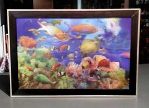 3D Tropical Fish Framed Picture 