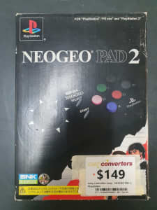 Neogeo Pad 2 Playstation Game Controller 