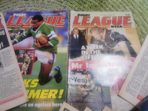 Huge Lot -Rugby League Week Magazines