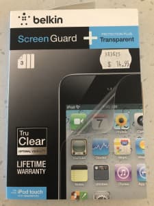 Anyone need a new Belkin iPod touch (4th gen) screen guard?