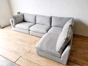 Freedom Sorrento Lounge Seater Fabric Lounge Sofa RRP $4200