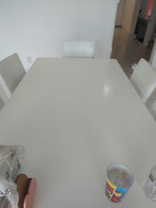 Dining table 6 piece