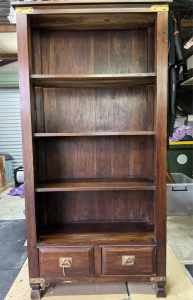 Wooden Teak Bookshelf