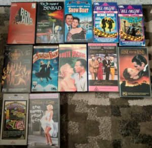 VHS Musicals and Old Movies