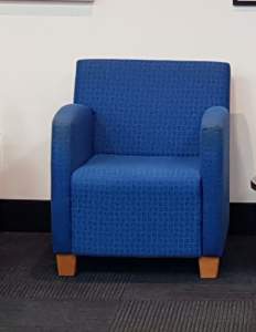 Single seat lounge chairs