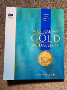 SYDNEY 2000 OLYMPIC GAMES AUSTRALIAN 16 GOLD MEDALLISTS SHEET Alnum