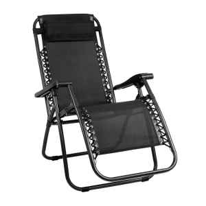 Zero Gravity Chair Folding Outdoor Recliner Adjustable Sun Lounge Camp