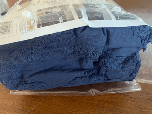 NEW Adairs single dooner cover - Midnight Blue and other linen