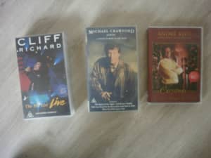 DVDs, CD &Videos - MichaelCrawford, RodVincent, CliffRichard, AndreRi 
