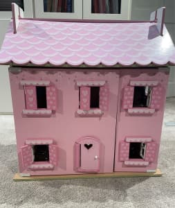 Le Toy Van Sophie dollhouse including furniture. Excellent condition 