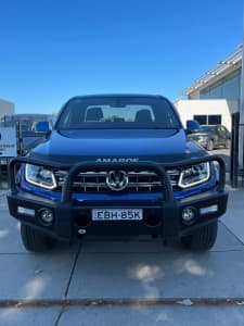 2018 Volkswagen Amarok 2H MY19 TDI580 4MOTION Perm Ultimate Blue 8 Speed Automatic Utility