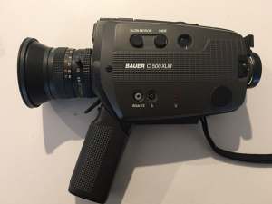 Super8 film camera Bauer C500XLM tested and working