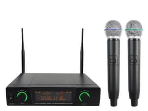 Precision Audio Uhf Wireless Microphone System Mic22 033700243682