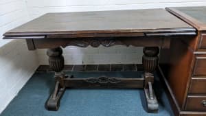 Jacobean antique vintage desk / table