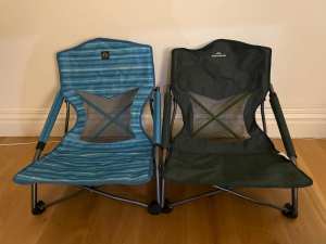 Kathmandu outdoor / camping chairs x 2