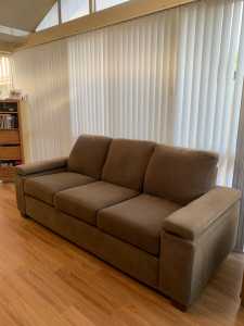 2 Three seater lounges for sale