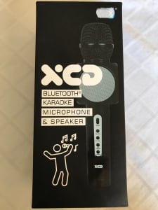XCD Bluetooth Karaoke Microphone and Speaker 