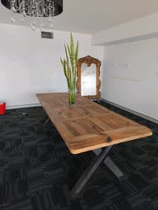 Solid Recycled Timber Table