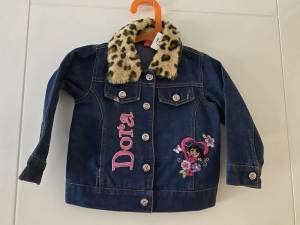 Girls Dora Denim Jacket - Size 2
