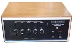 Vintage Nivico SEA-100 Stereo Graphic Equalizer