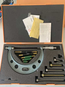 0-6” Inside and Outside Micrometers Mitutoyo Brand