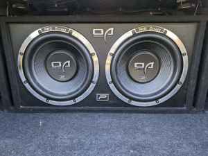 Dual 12 inch subwoofer 