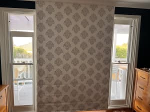 Pleated Blind for patio doors