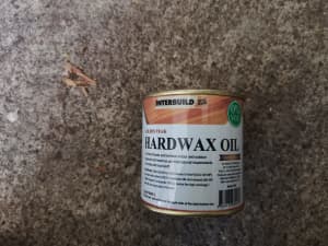 Golden Teak Hardwax Oil Food Safe NO VOC 250ml 
