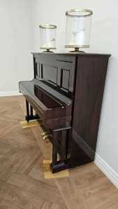 Beautiful Upright Piano, Genuine Ivory Keys.