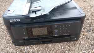 Epson WF-7710 A4 / A3 printer free (not working, parts only)