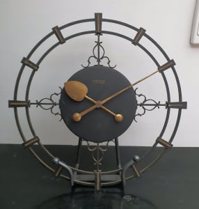 Midcentury kienzle German wall clock AF